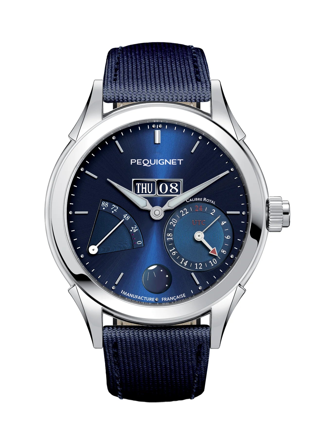 Pequignet Royale GMT Blue (42mm) 9010973