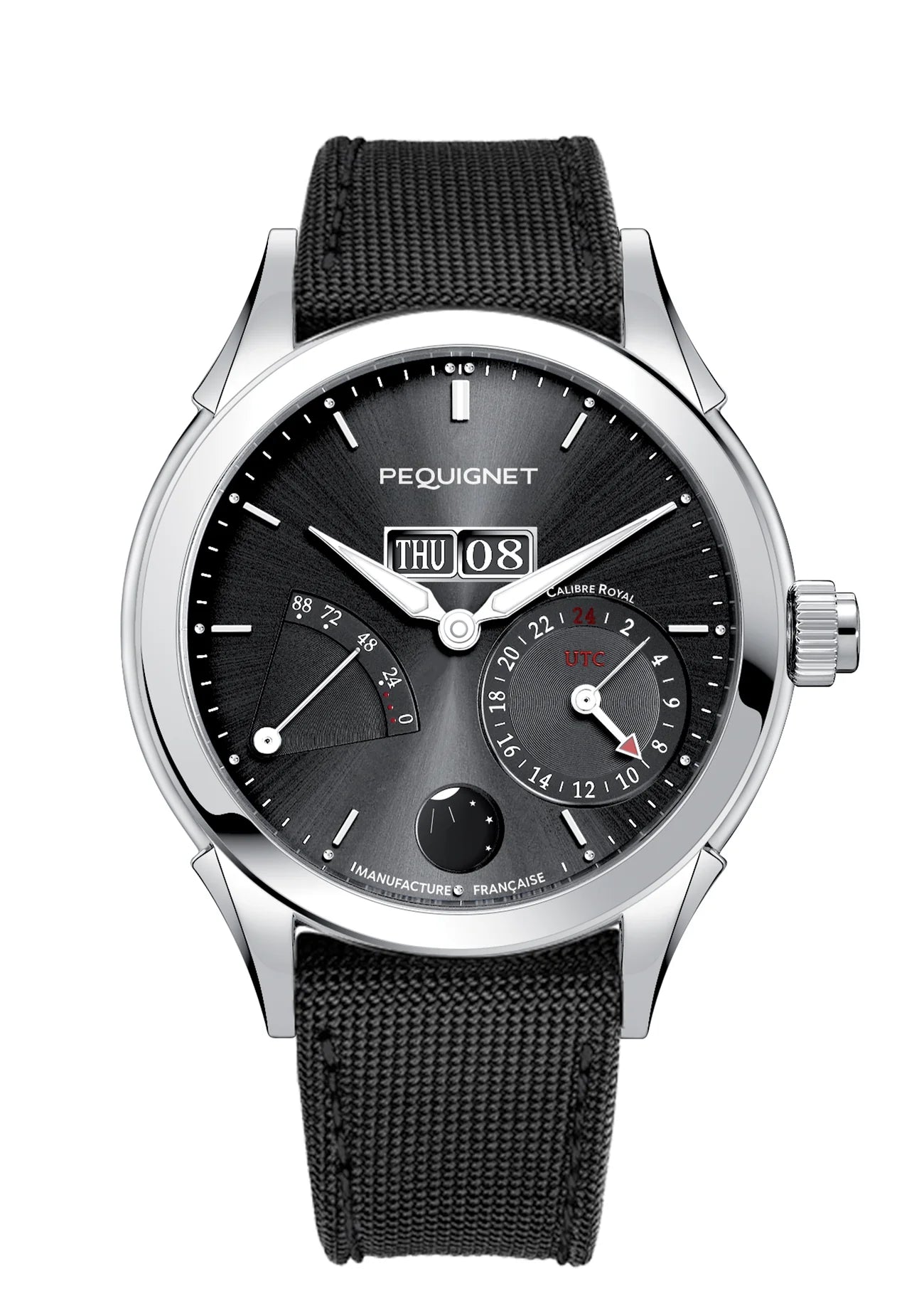 Pequignet Royale GMT Black (42mm) 9010943