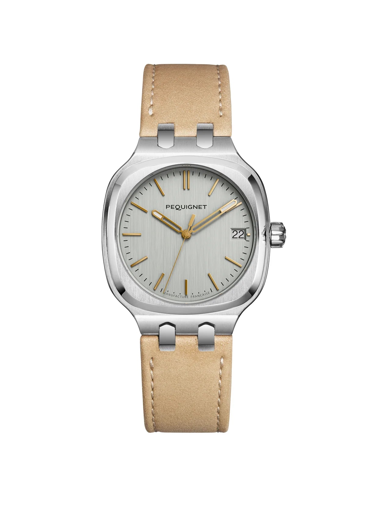 Pequignet Concorde Silver w/ Gold (36mm) 9046333