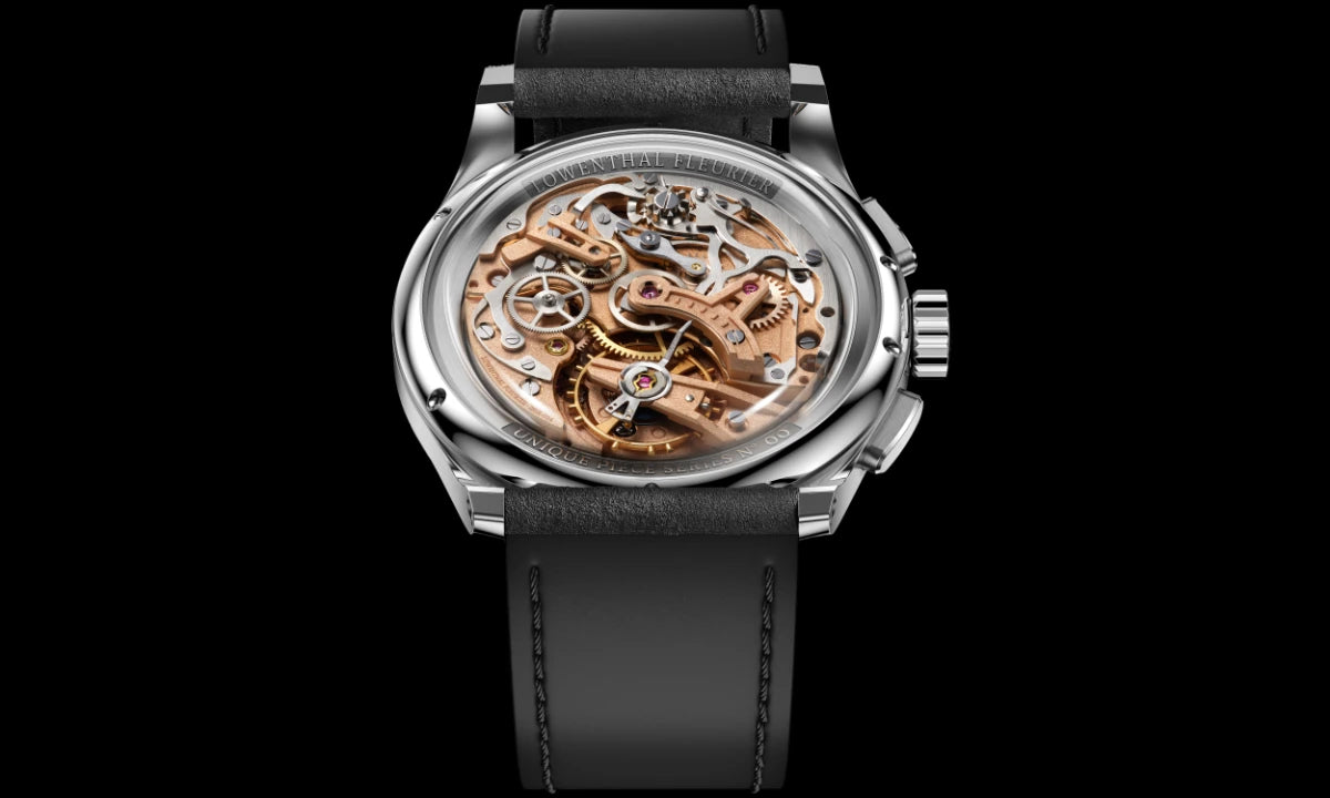 Lowenthal Villoresi Chronograph Azurro La Plata (38.5mm)