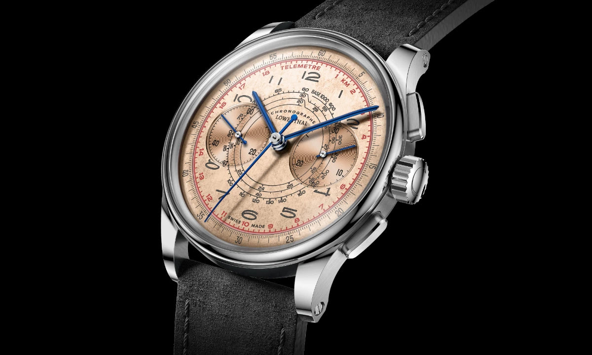 Lowenthal Villoresi Chronograph Azurro La Plata (38.5mm)