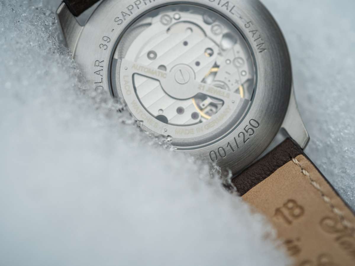新品　ラコ　パイロット　アーヘン　３９　ポーラー　８６２１８４　Laco ラコ（Laco) パイロット アーヘン39 ポーラー 自動巻き 世界250