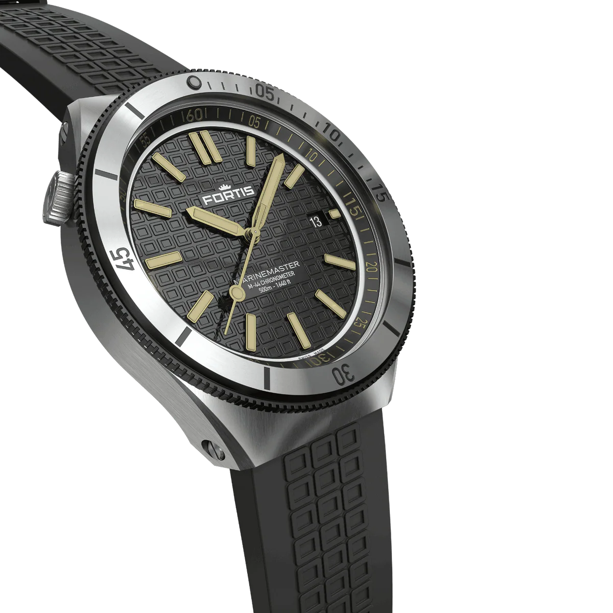 Fortis Marinemaster M-44 Black Resin F8120017
