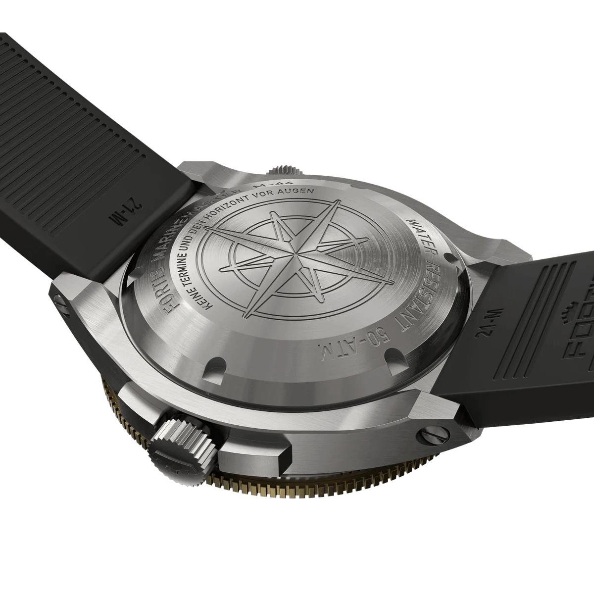 Fortis Marinemaster M-44 Black Resin F8120017