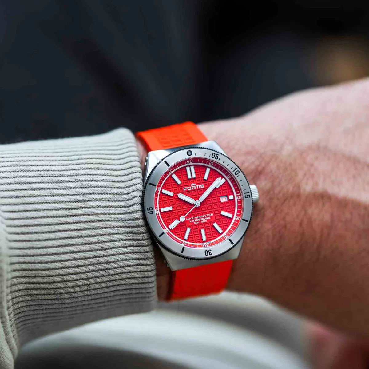 Fortis Marinemaster M-40 Amber Orange F8120024