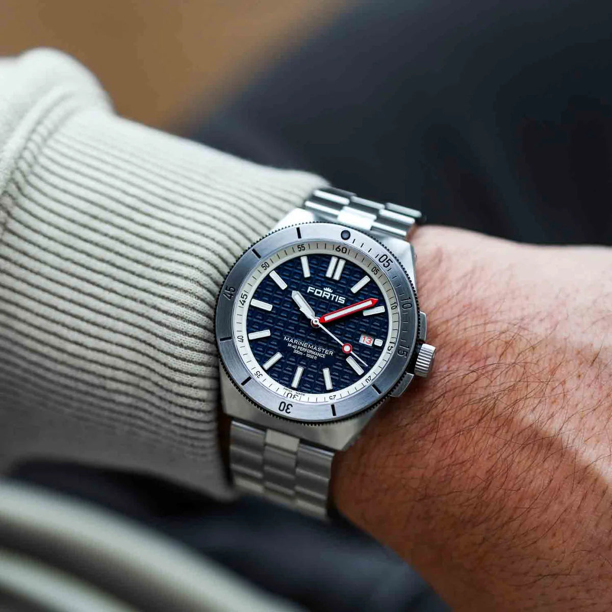Fortis Marinemaster M-40 Blue Japan  F8120012