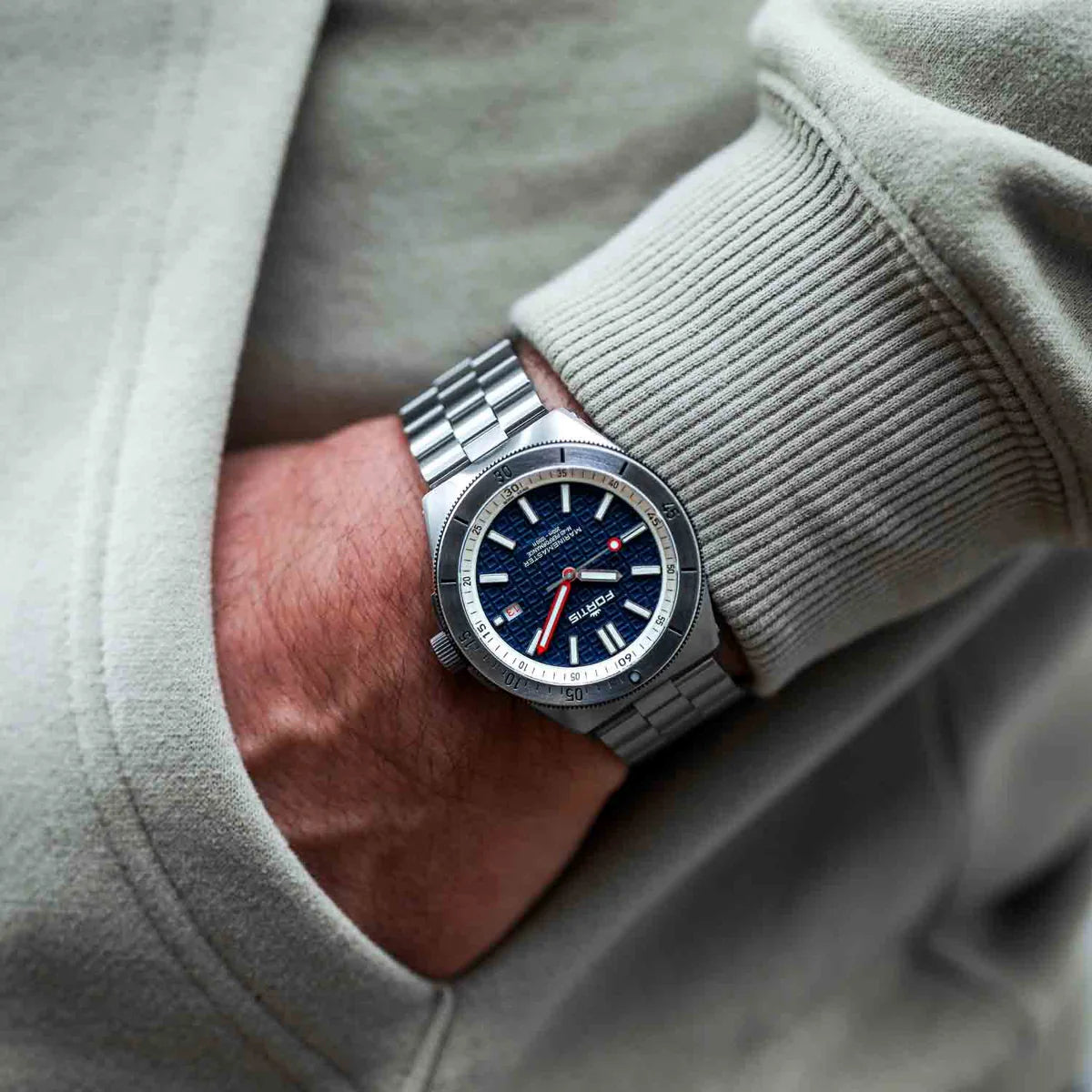 Fortis Marinemaster M-40 Blue Japan  F8120012