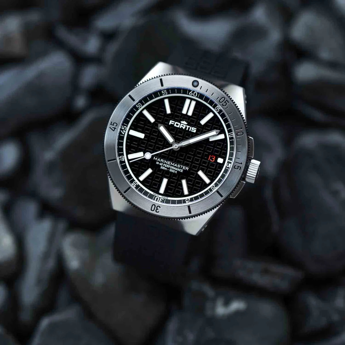 Fortis Marinemaster M-40 Gravity Black F8120026