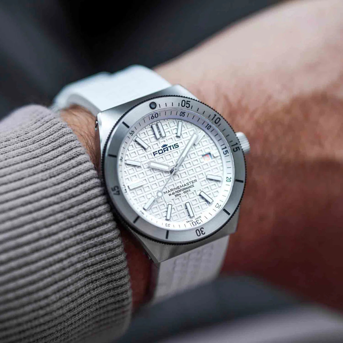 Fortis Marinemaster M-40 Snow White F8120009
