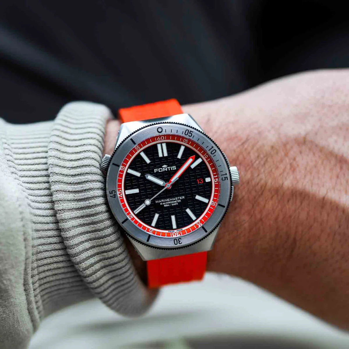 Fortis Marinemaster M-44 Amber Orange F8120013
