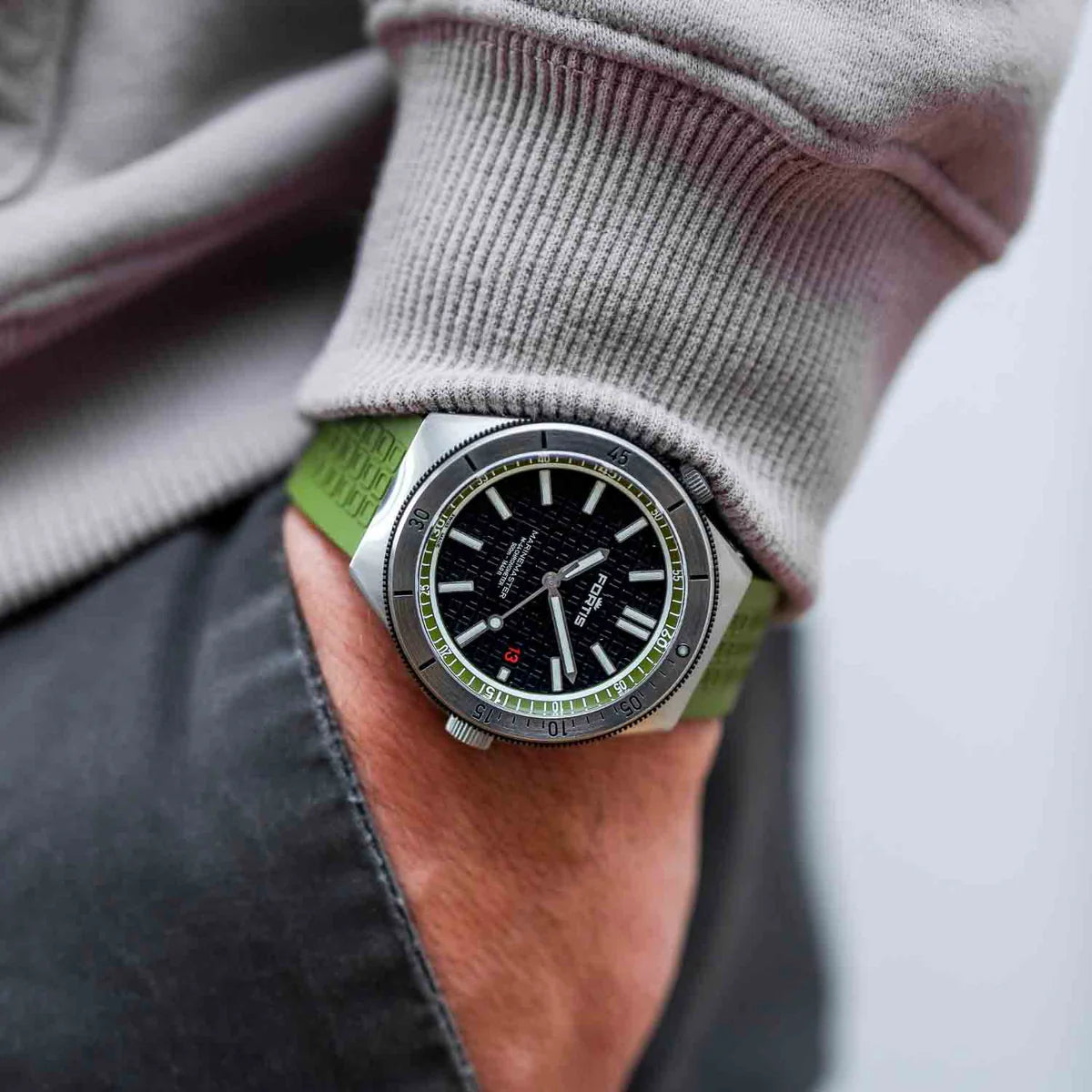 Fortis Marinemaster M-44 Woodpecker Green F8120019