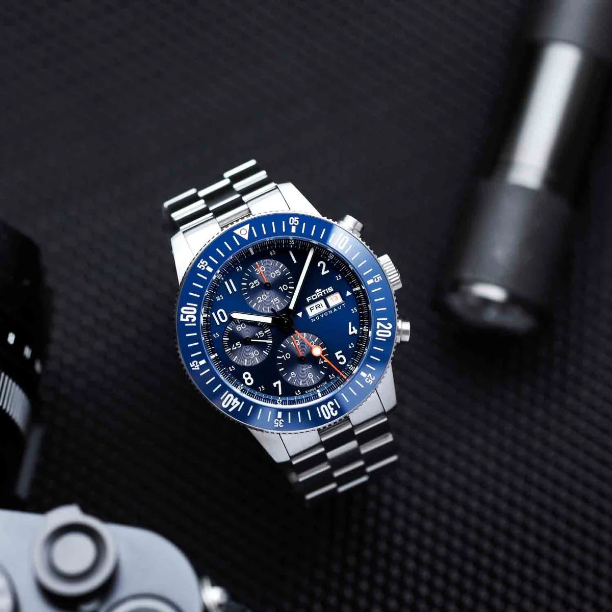 Fortis Novonaut N-42 Cobalt Blue Legacy F2040012