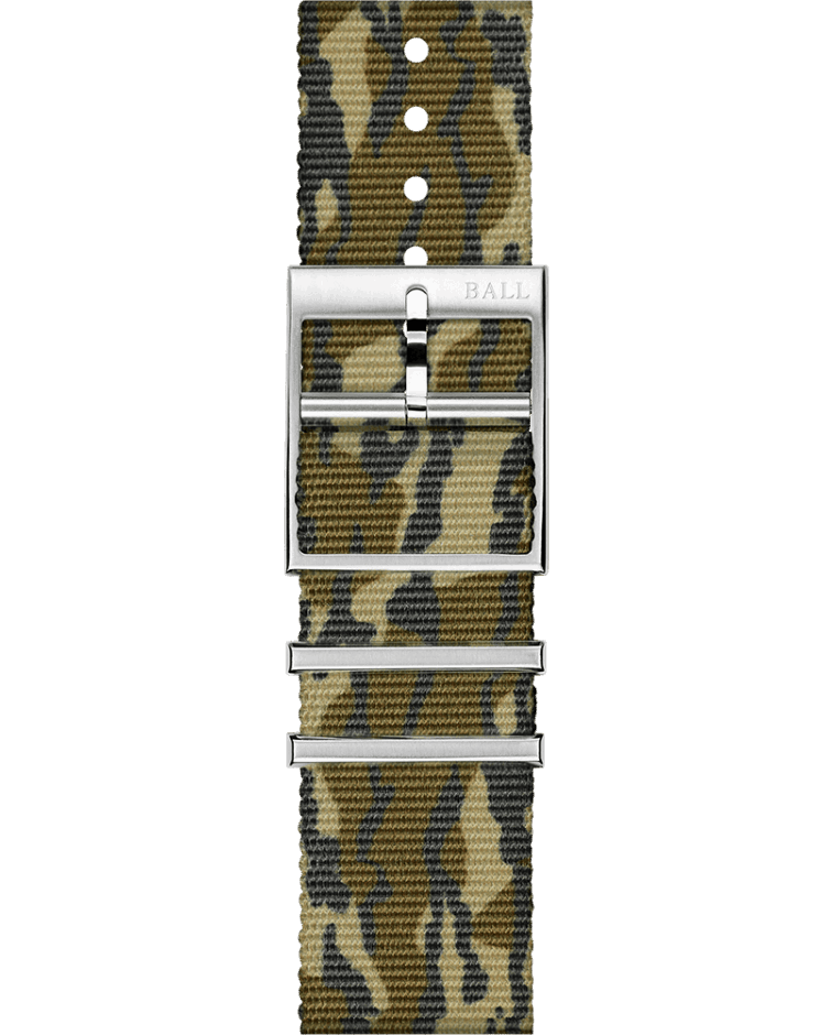 Ball Camouflage 20mm NATO Strap w/ Pin Buckle NATOCAMO20N2188