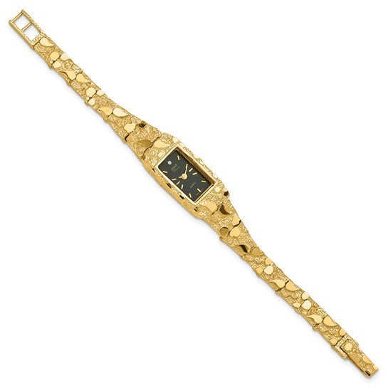 GENEVE 14K Nugget Quartz Watch NB261B