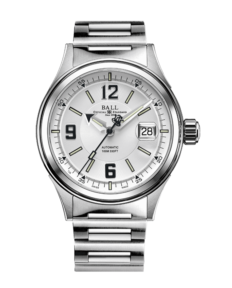 BALL Fireman Racer (40 mm) NM2088C-S2J-WHBK