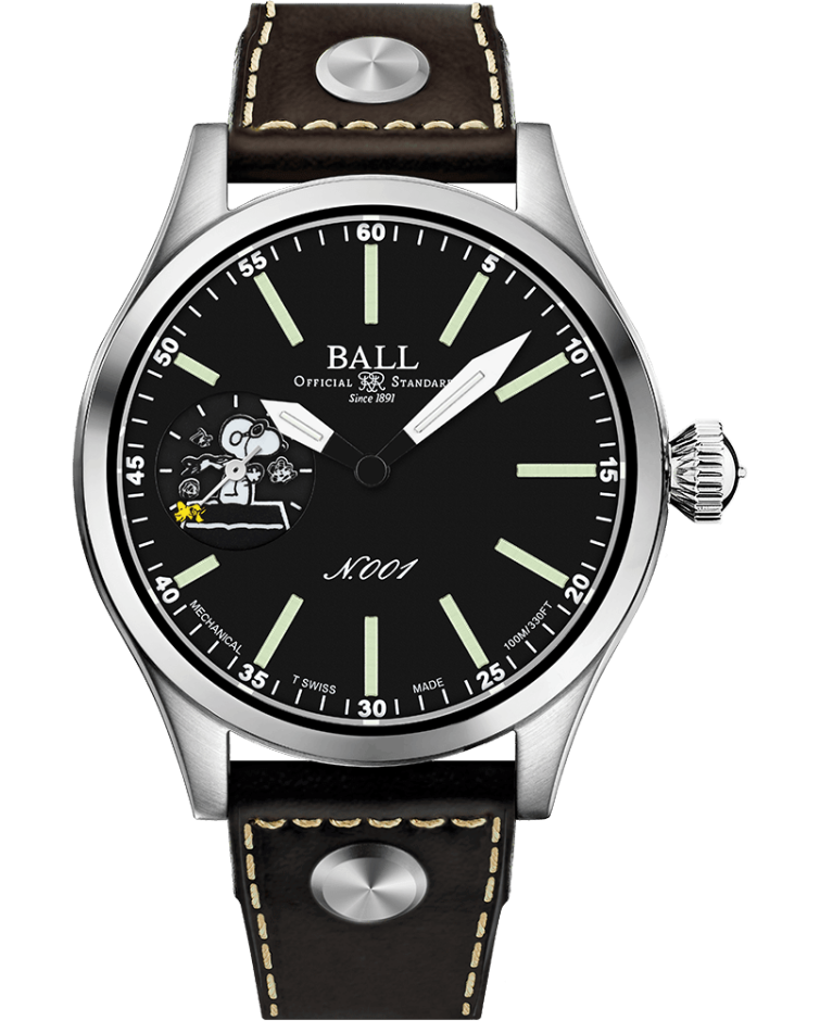 BALL Engineer Master II Snoopy Flying Ace (46mm) NM2638C-L2J-BK