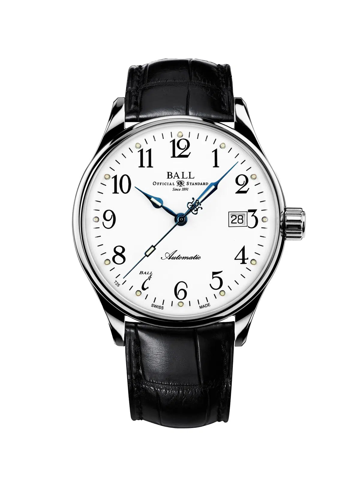 BALL Trainmaster Standard Time 135 Anniversary (40mm) NM3288D-LL1CJ-WH