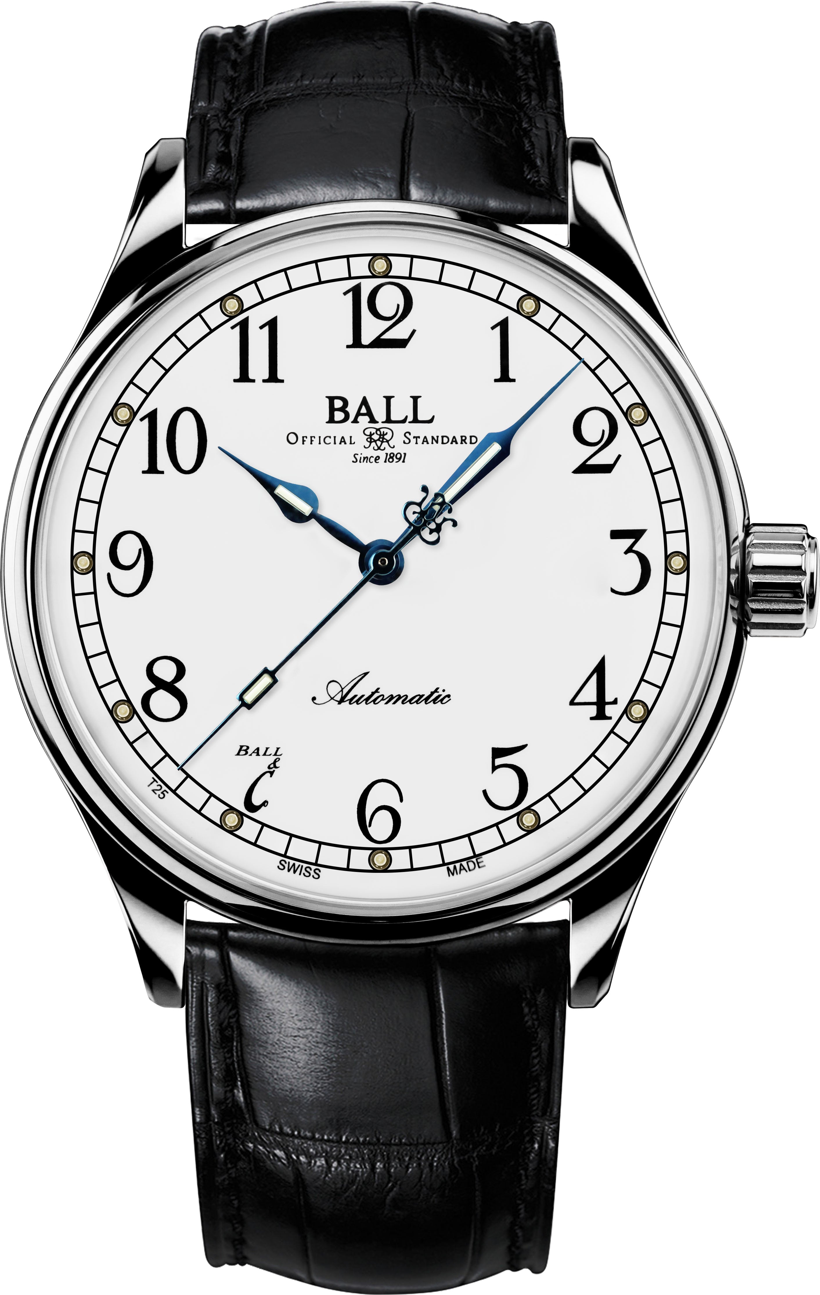 BALL Trainmaster Standard Time (40mm) NM3888D-S9J-WH