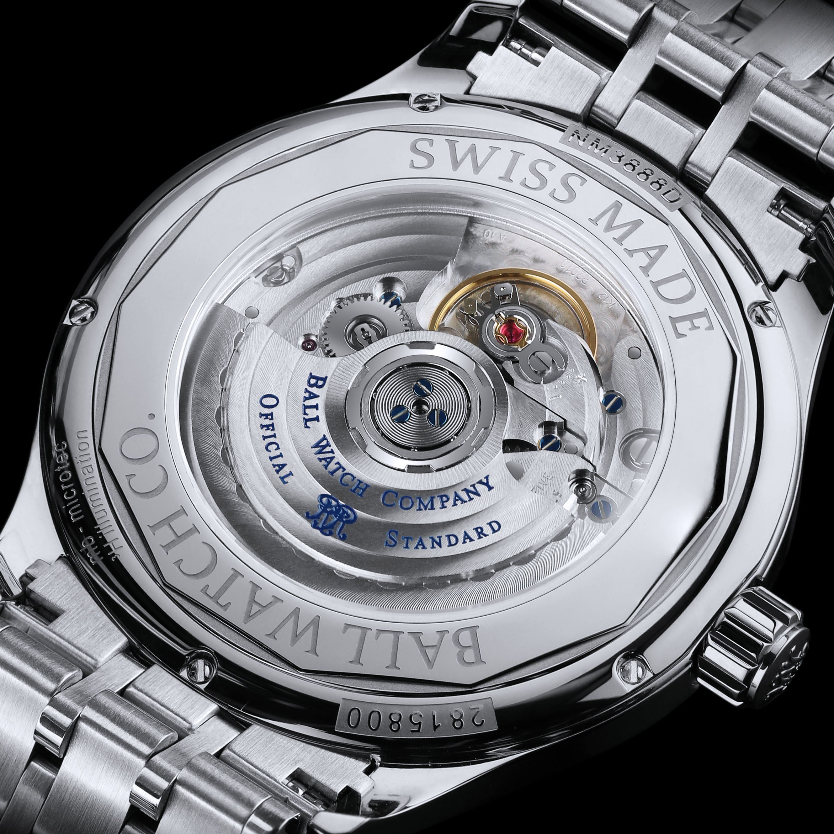 BALL Trainmaster Standard Time (40mm) NM3888D-S9J-WH