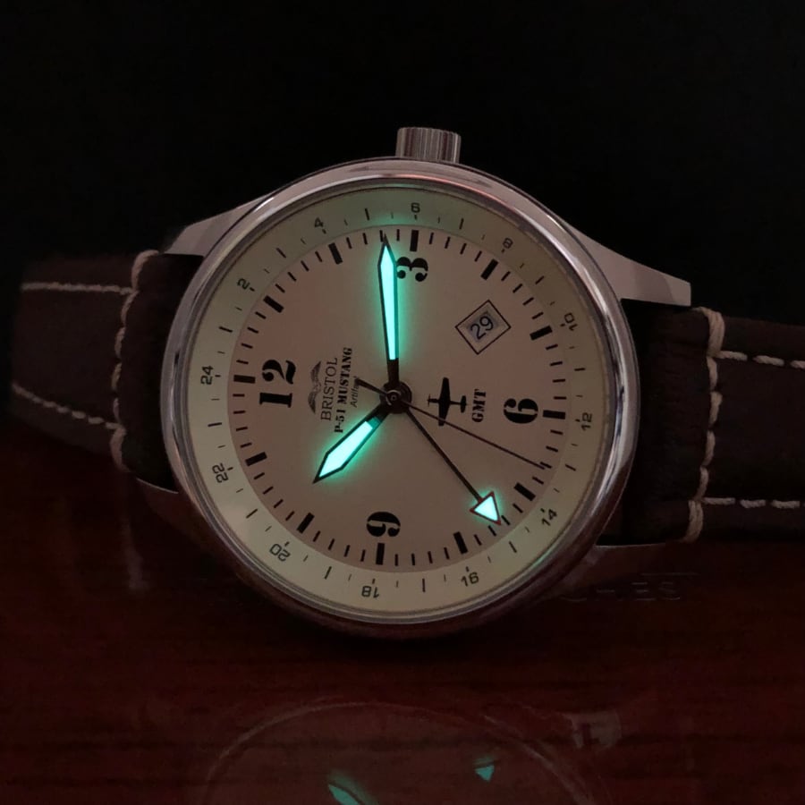 Bristol P-51 Mustang Tribute - Beige (44mm) BW51B