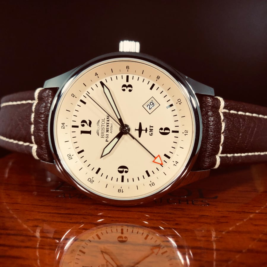 Bristol P-51 Mustang Tribute - Beige (44mm) BW51B