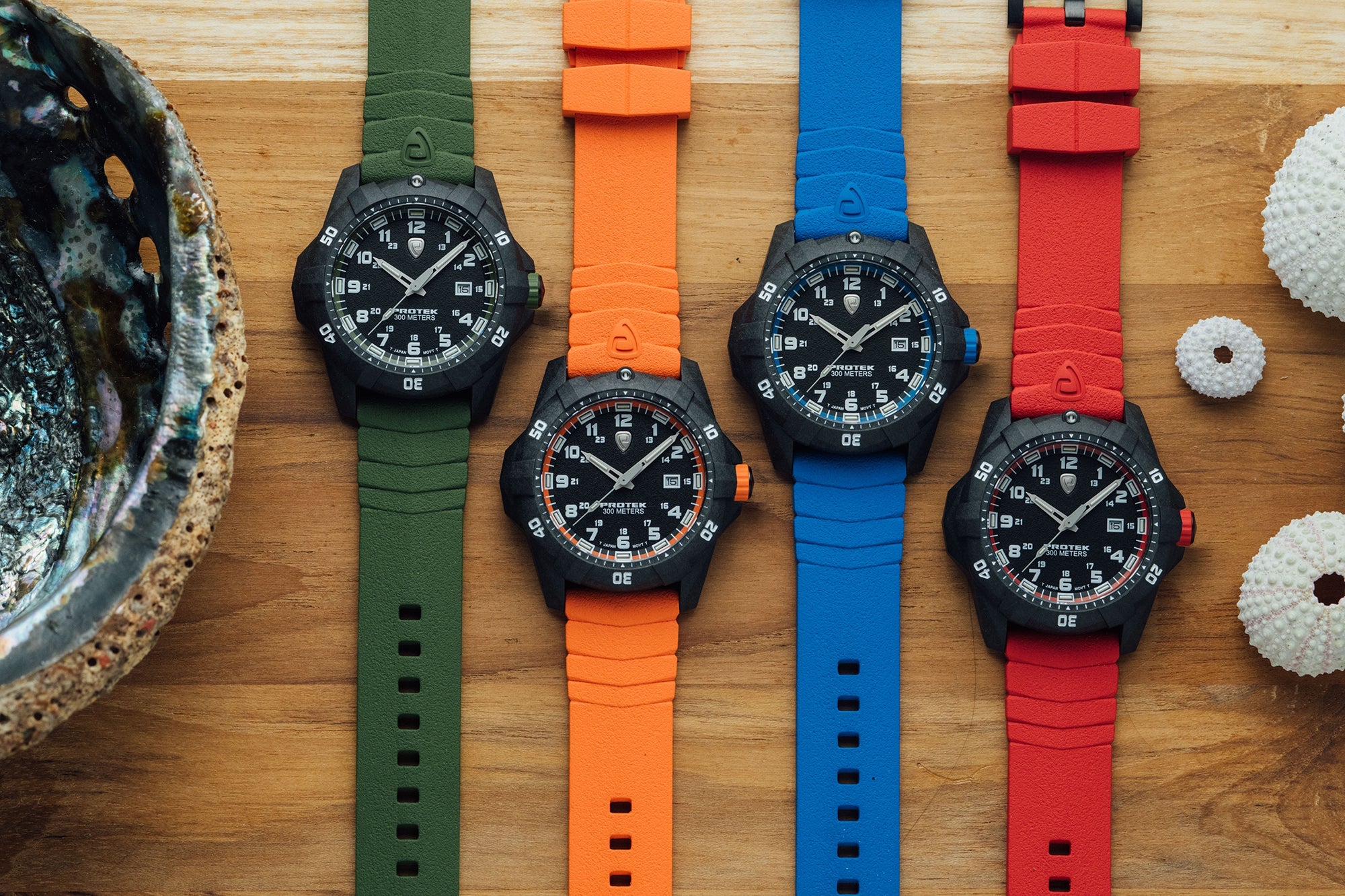 ProTek Carbon Composite Dive Watch (42mm) PT1001