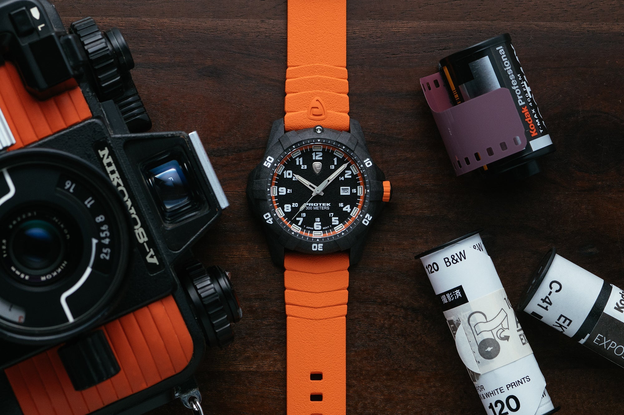 ProTek Carbon Composite Dive Watch (42mm) PT1004O