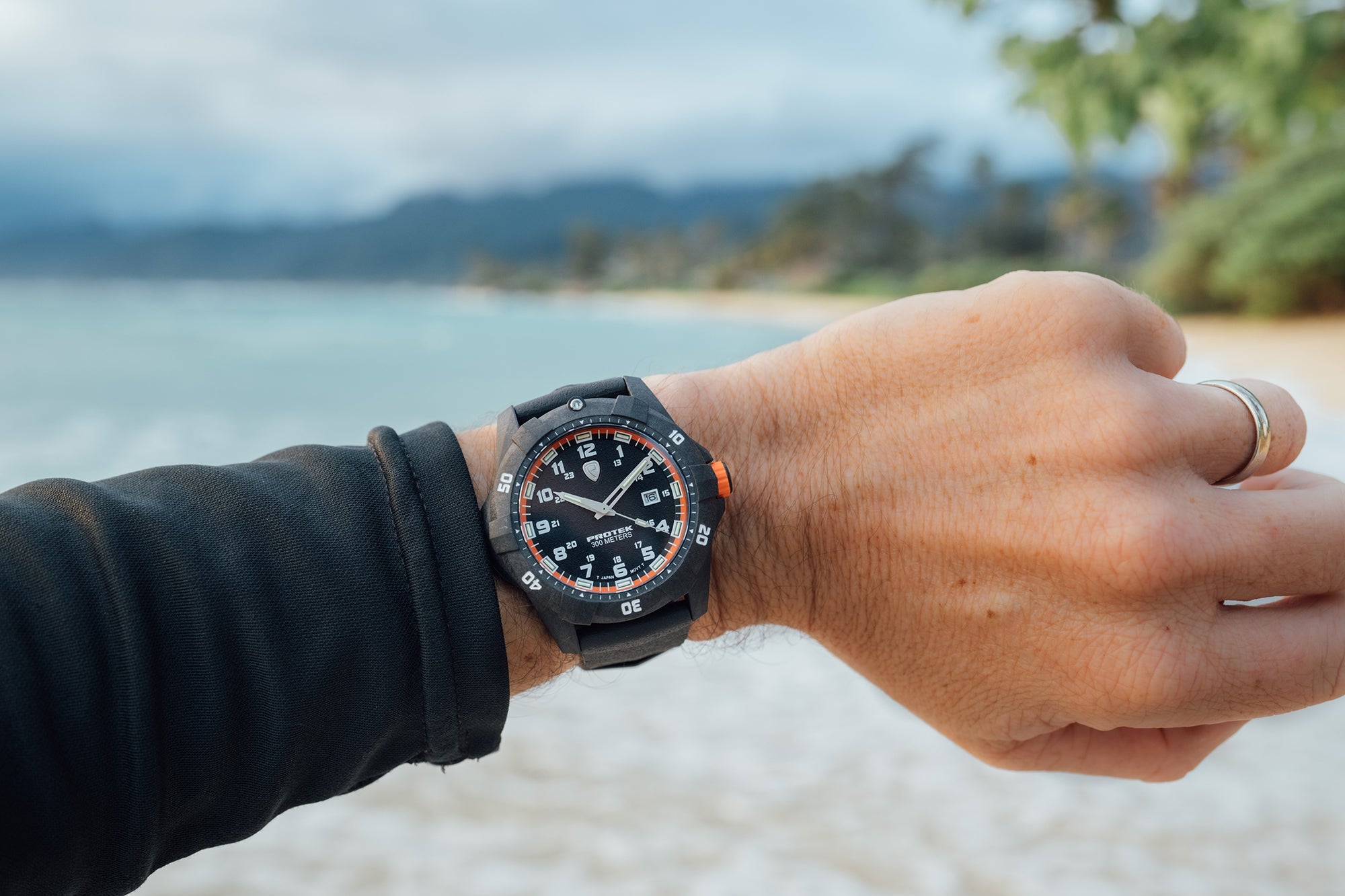 ProTek Carbon Composite Dive Watch (42mm) PT1004