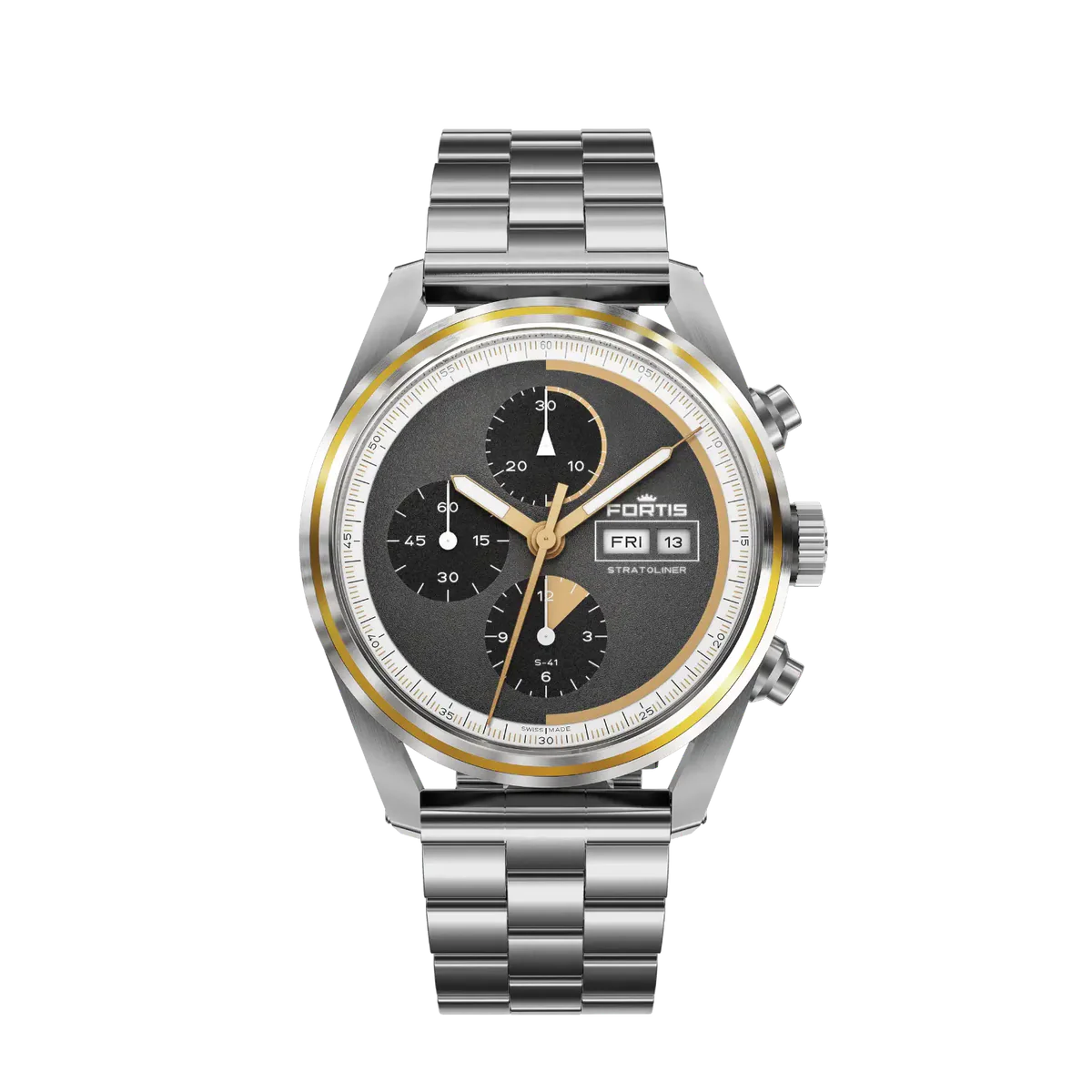 Fortis Stratoliner S-41 Cosmic Gray Supernova F2340013