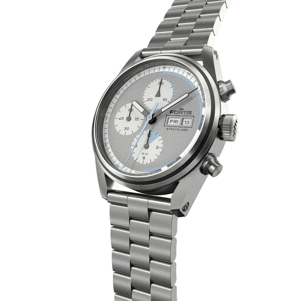 Fortis Stratoliner S-41 Cool Gray  F2340007