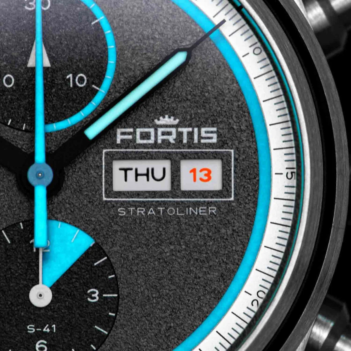 Fortis Stratoliner S-41 Cosmic Gray F2340008
