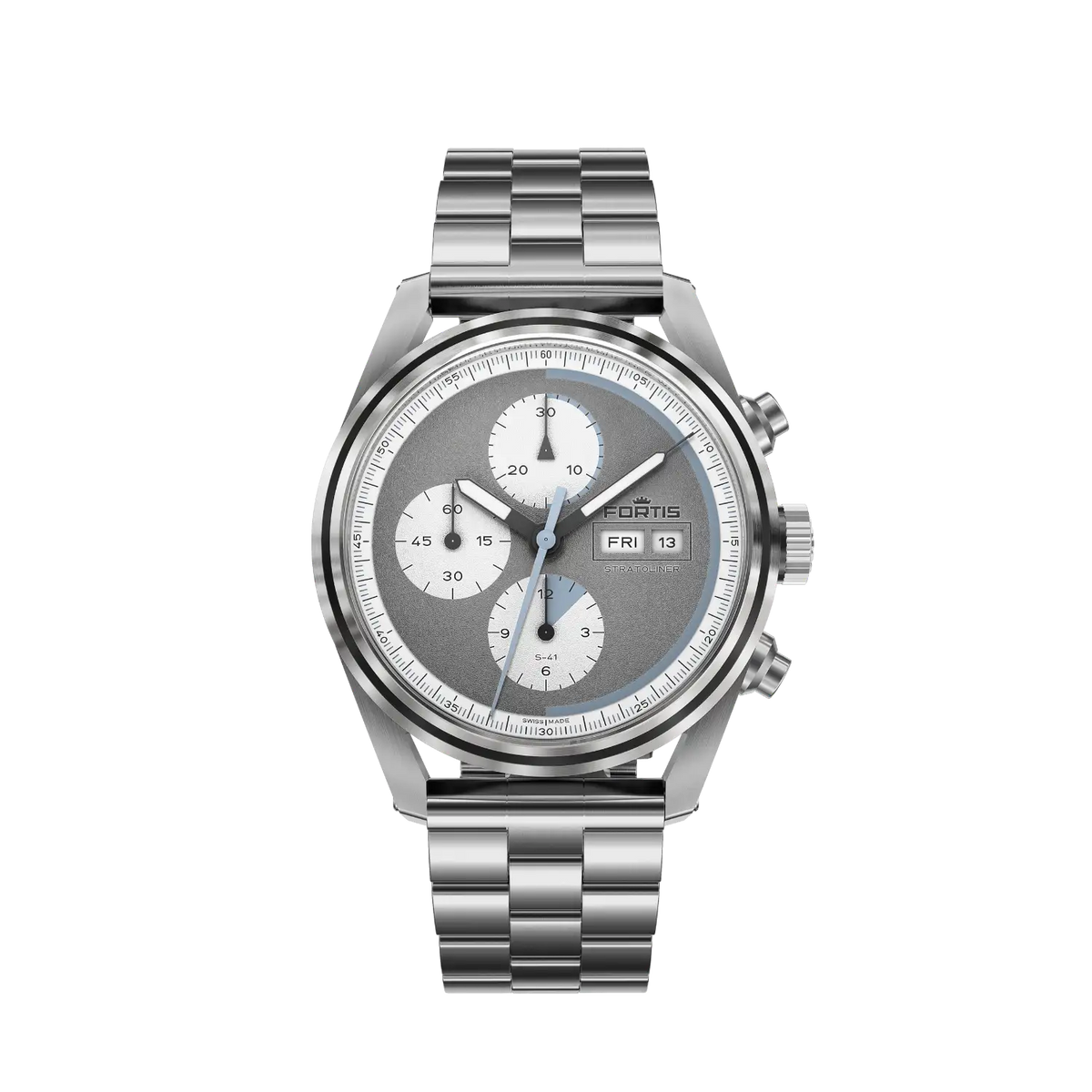 Fortis Stratoliner S-41 Cool Gray  F2340007