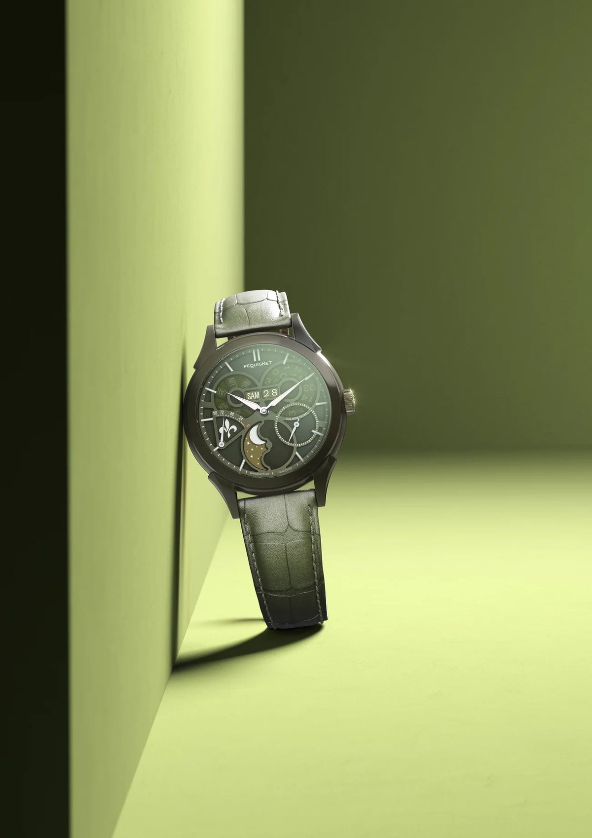 Pequignet Royale Saphir Jade Green Limited (42mm) 9010890