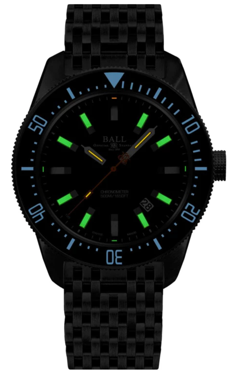 BALL ENGINEER MASTER II SKINDIVER II (43mm) DM3108A-S1CJ-BK
