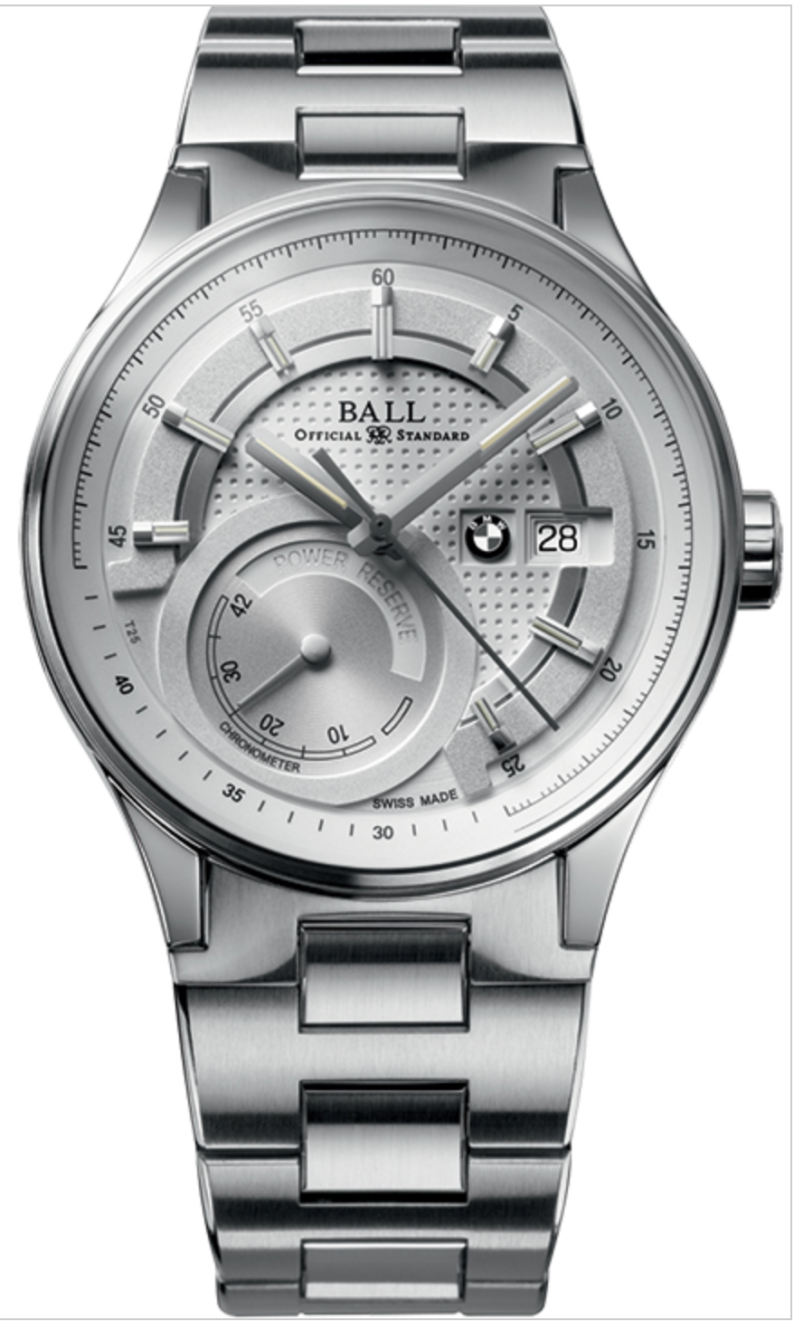 BALL BMW Power Reserve (42mm) PM3010C-SCJ-SL