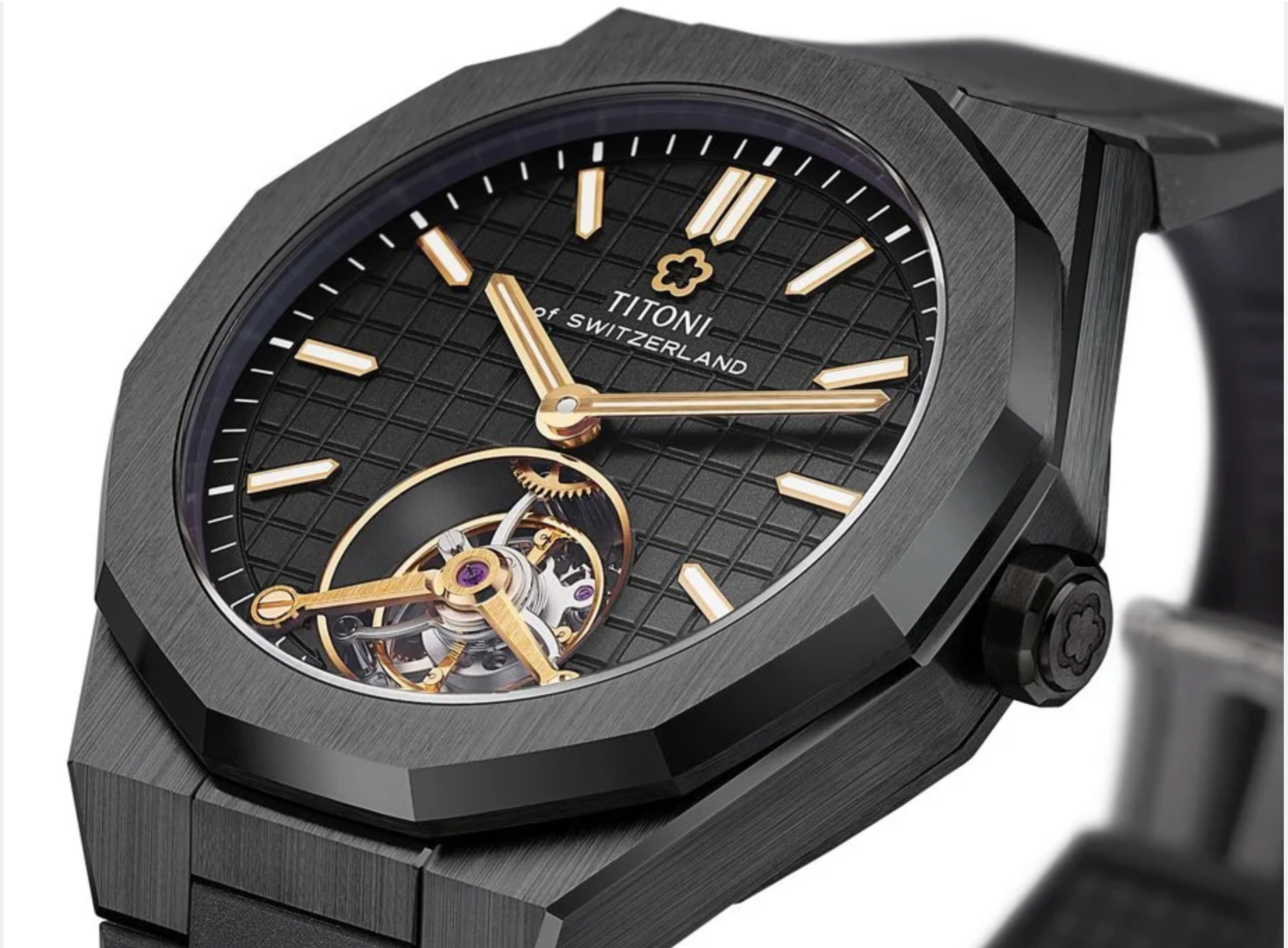 Titoni Impetus CeramTech LUXE Tourbillion (41mm) 1000 Z-R-740