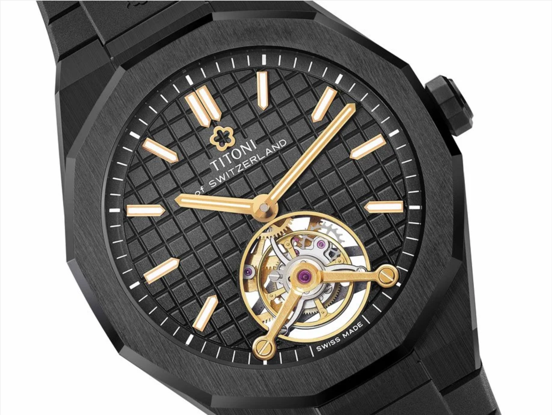 Titoni Impetus CeramTech LUXE Tourbillion (41mm) 1000 Z-R-740