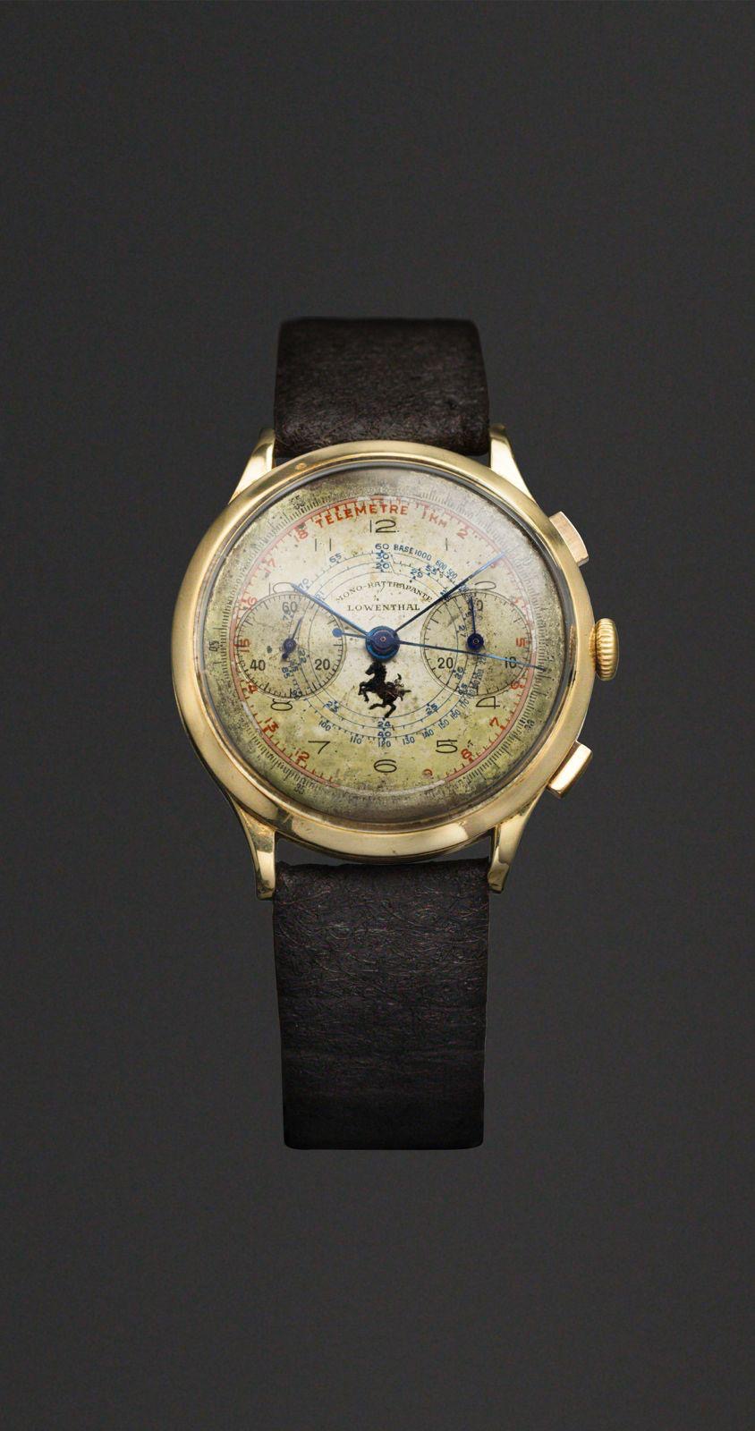 Lowenthal Villoresi Chronograph Avorio Bianco (38.5mm)