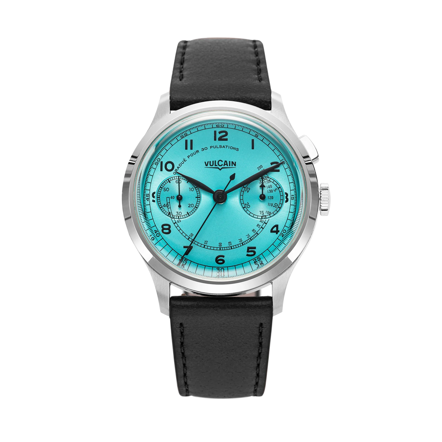 Vulcain Monopusher Heritage Turquoise (39mm) 650167A38