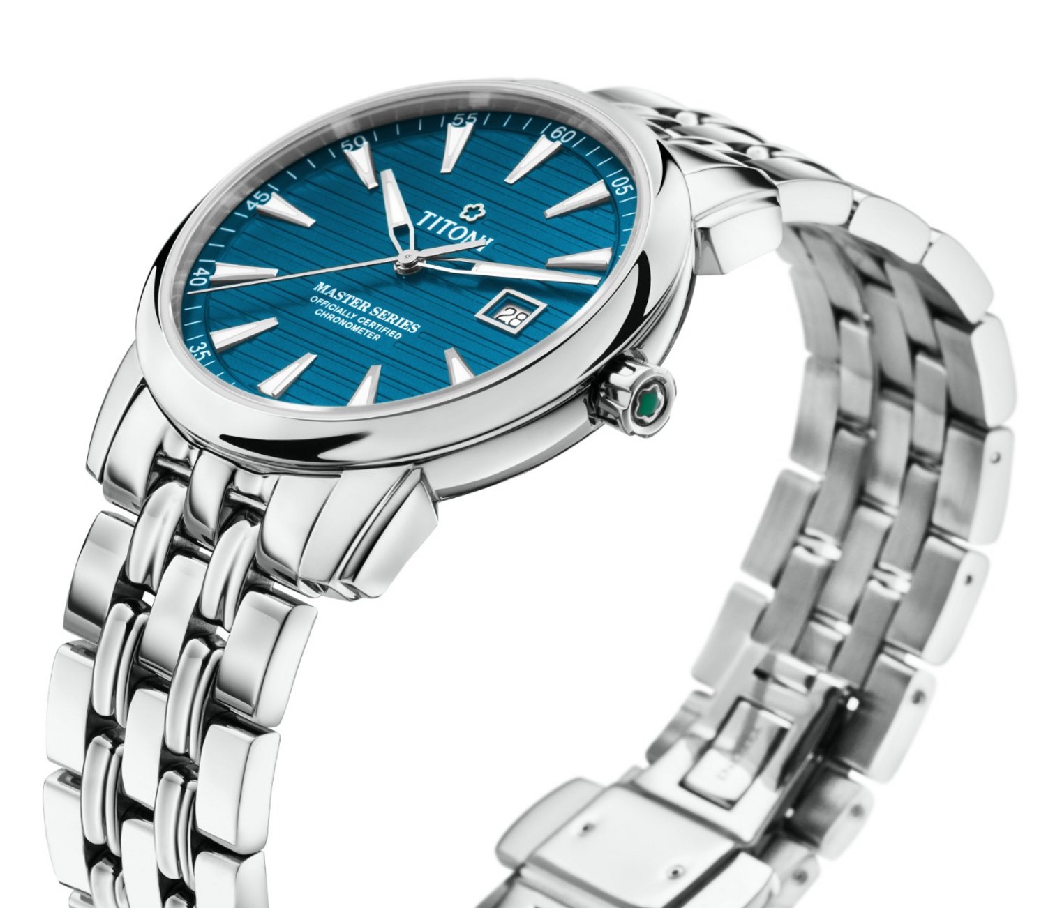 Titoni Master Series Chronometer Deep Sea Blue (41mm) 83188 S-735