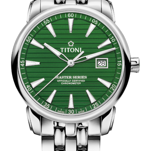 Titoni Master Series Chronometer Forrest Green (41mm) 83188 S-736