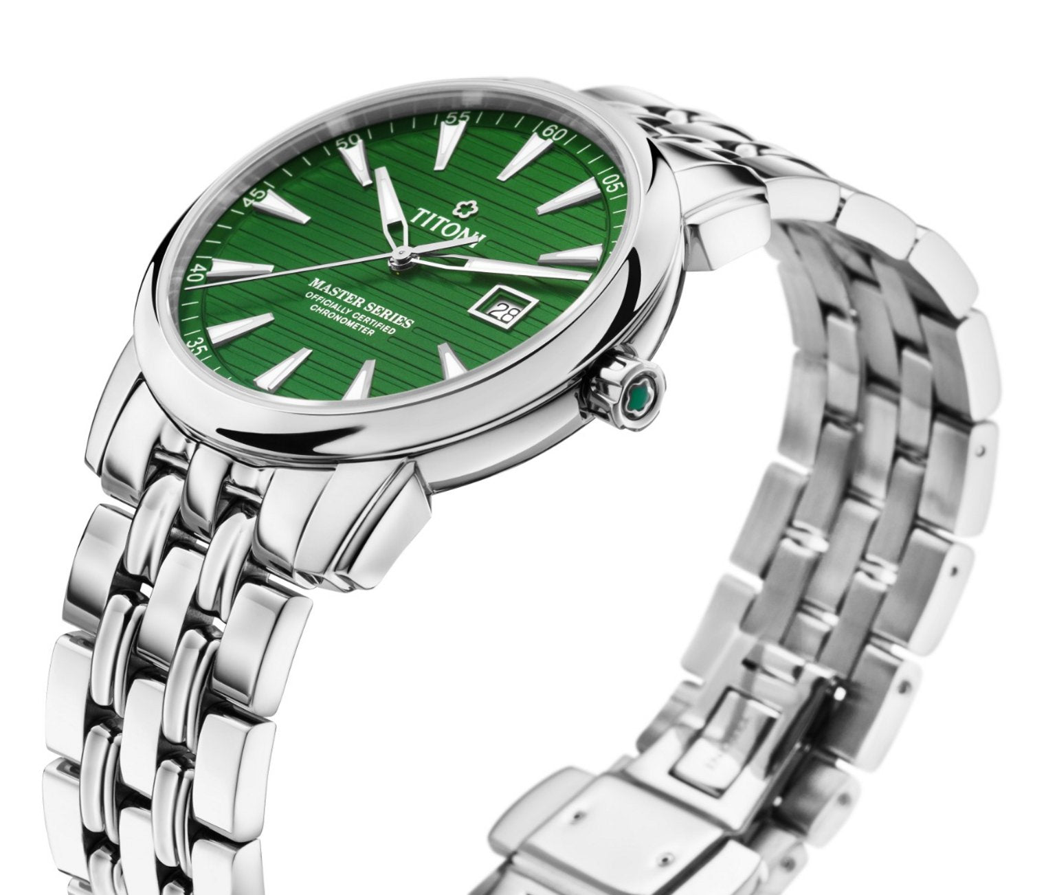 Titoni Master Series Chronometer Forrest Green (41mm) 83188 S-736