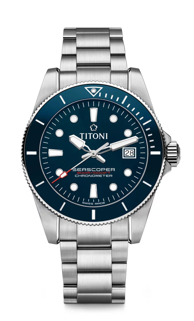 Titoni Seascoper 300 Blue (42mm) 83300 S-BE-705