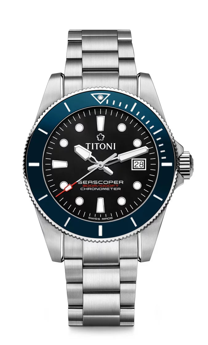 Titoni Seascoper 300 Blue (42mm) 83300 S-BE-706