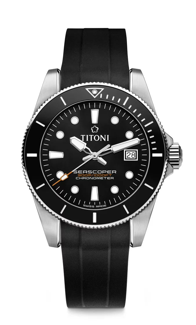Titoni Seascoper 300 Black (42mm) 83300 S-BK-R-702