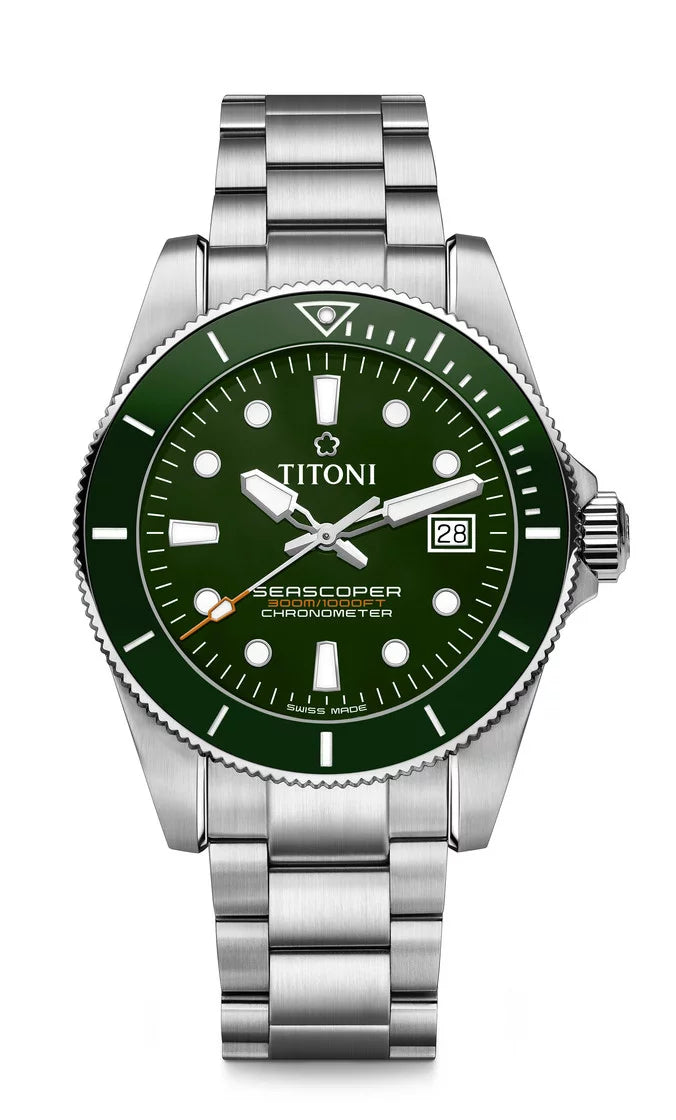 Titoni Seascoper 300 Green (42mm) 83300 S-GN-703