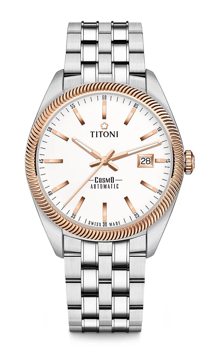 Titoni Cosmo Silver (41mm) 878 SRG-606