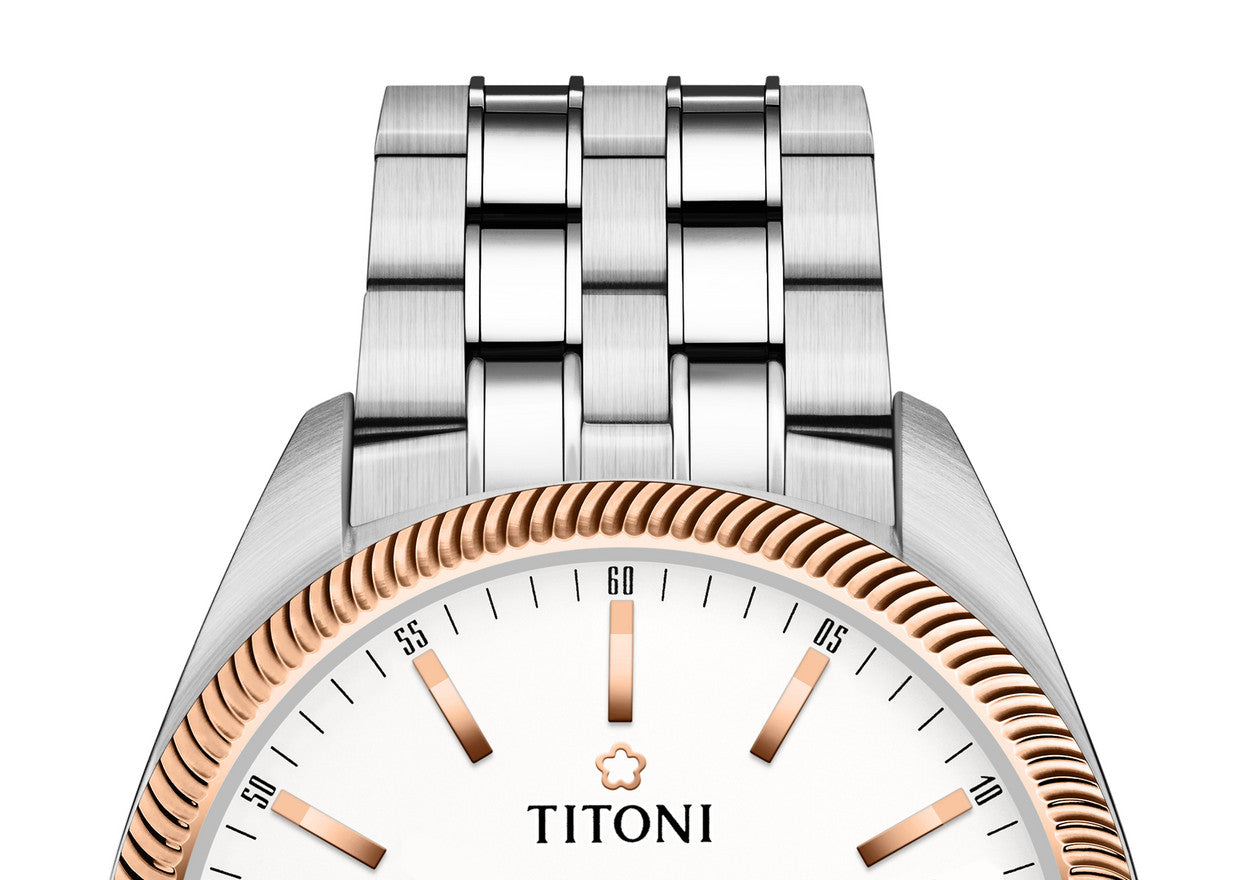 Titoni Cosmo Silver (41mm) 878 SRG-606