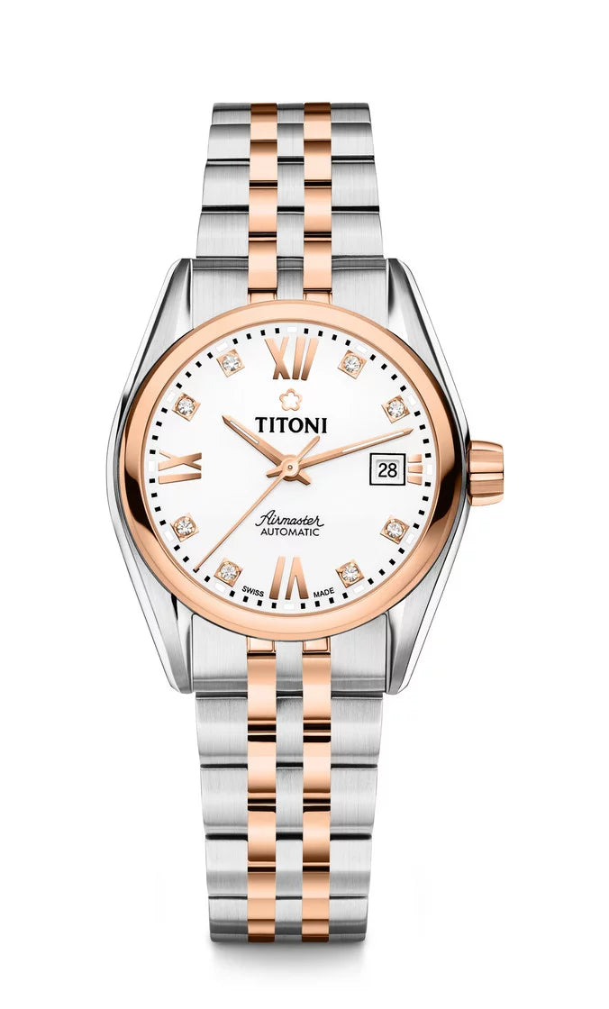 Titoni Airmaster White (27mm) 23909 SRG-063