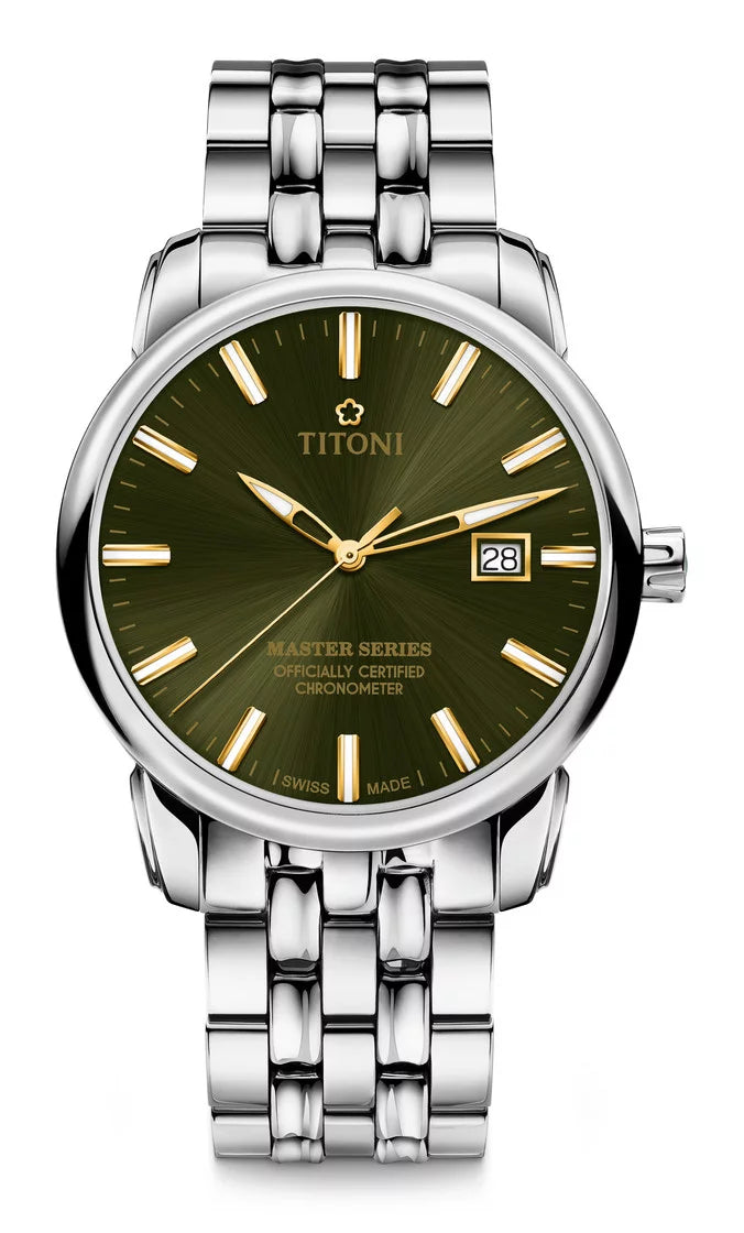 Titoni Master Series Chronometer Green (41mm) 83188 S-660Y